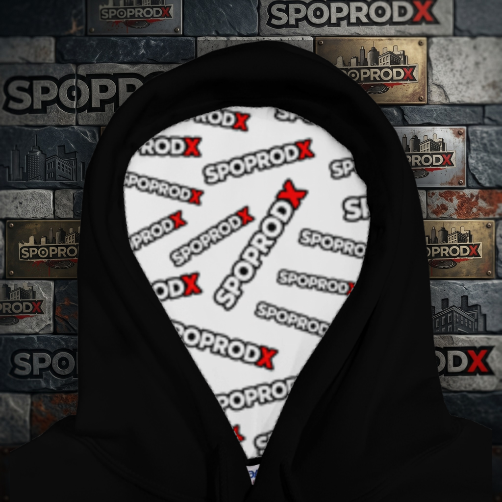 Rep The Sound Lined Hoodie(black)