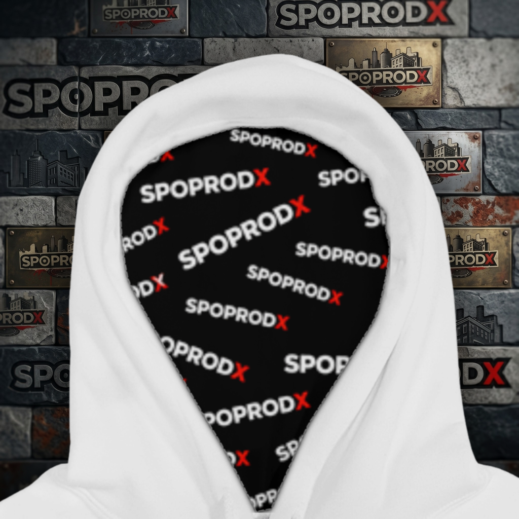 Rep The Sound Lined Hoodie(white)
